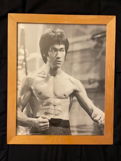 Bruce Lee Framed Poster