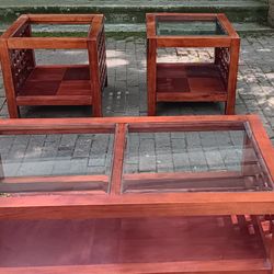 Coffee Table & 2  Side Tables