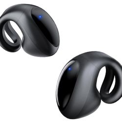 Open Ear Earbuds Lightweight Comfort Clip Wireless Earbuds Sweat Resistant Bluetooth Headphones Lightweight Sport Headphones for Workouts and Running 