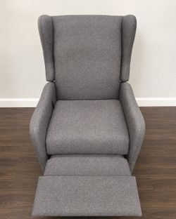 Nursery rocking chair and recliner