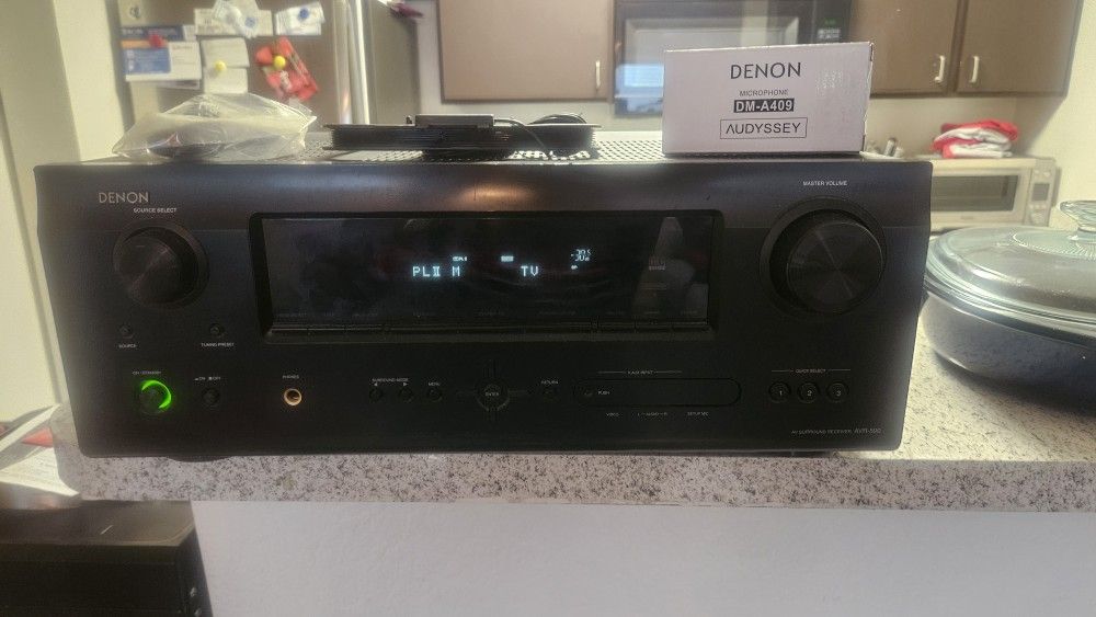 Denon AVR 590 HDMI Receiver With Remote