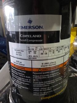 Compresor Emerson 410 (1 1/2 tonelada
