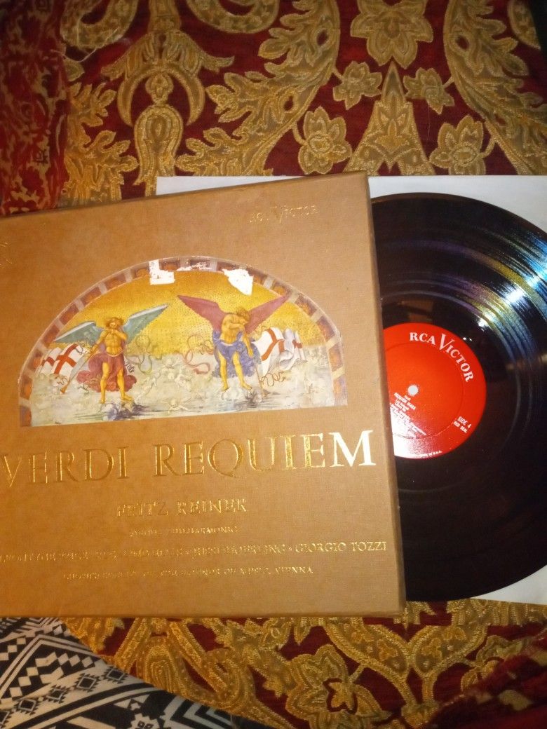 Verdi Requiem Vienna Philharmonic LP