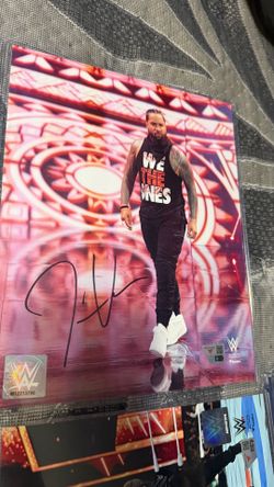 WWE autographed photo JIMMY USO