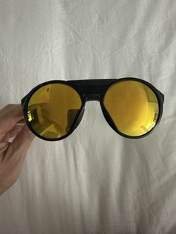 Oakley Matte Black Prizm Polarized OO9(contact info removed) Clifden Round Sunglasses