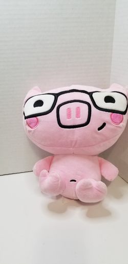 10" petto plush pig