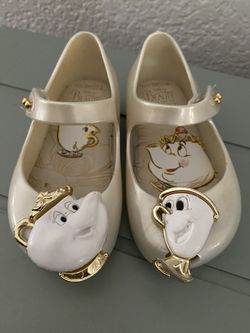 Mini Melissa size 6 Disney beauty and the beast