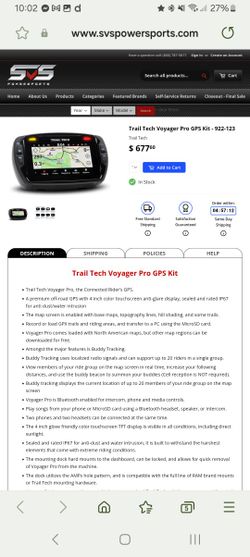 Trail Tech Voyager Pro GPS