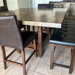 Dining Table With Drawer Cabinet 