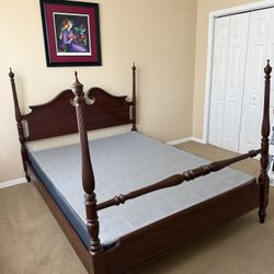 Ethan Allen Queen Bed Frame