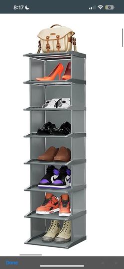 Shoe Bench Shoe Rack, Free Standing Shoe Racks Shoe Closet Standing Shoe Rack Shoe Cabinet Assembly Shoe Organizer Shelf Top Armrest Closet Rack Shoe 