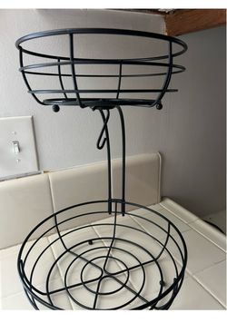 2 tier fruit basket