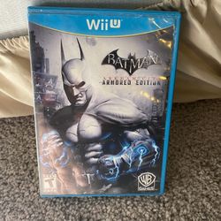 Batman Arkham City Armed Edition Wii U