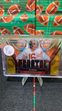 Joe Montana Gold Fractal 4/10