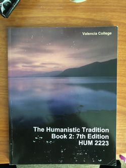 The Humanistic Tradition (Valencia college version)