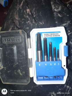 5-Piece Stripped Screw Extractor Set