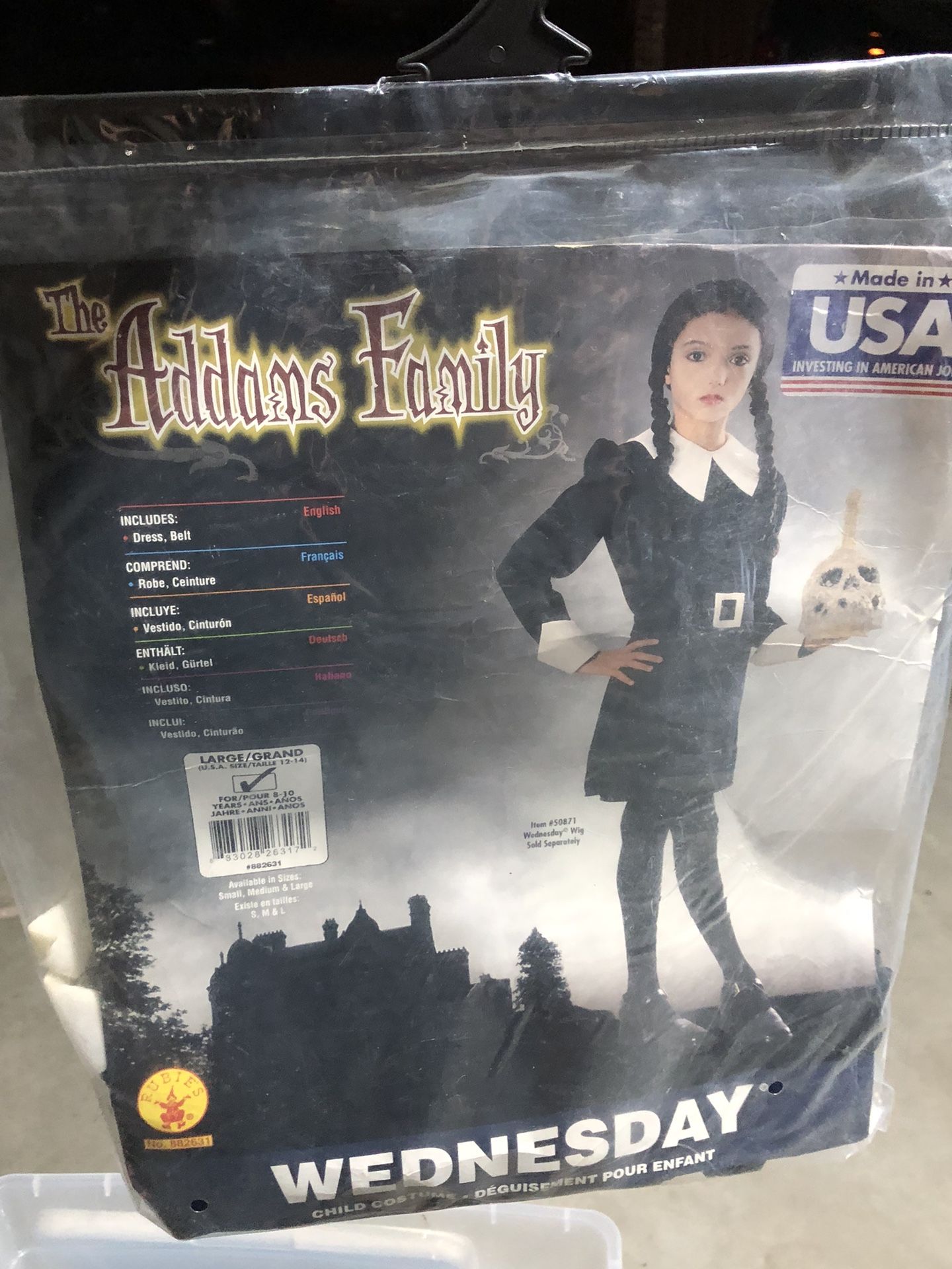 Wednesday Adams Costume