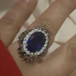 Vintage Style Silver Ring