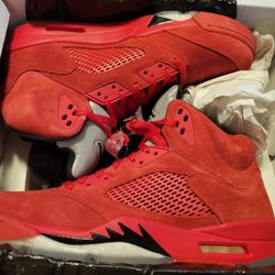 Retro 5 Suade Raging Bull