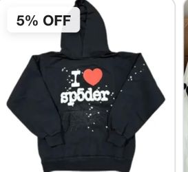 I heart sp5der hoddie