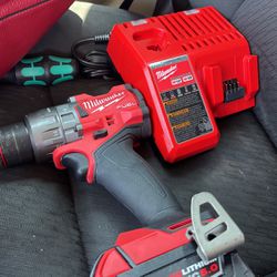 Milwaukee M18 4th Generation Hammer Drill + M18 Charger And Battery $200