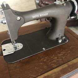 Antique Davis rotary sewing machine