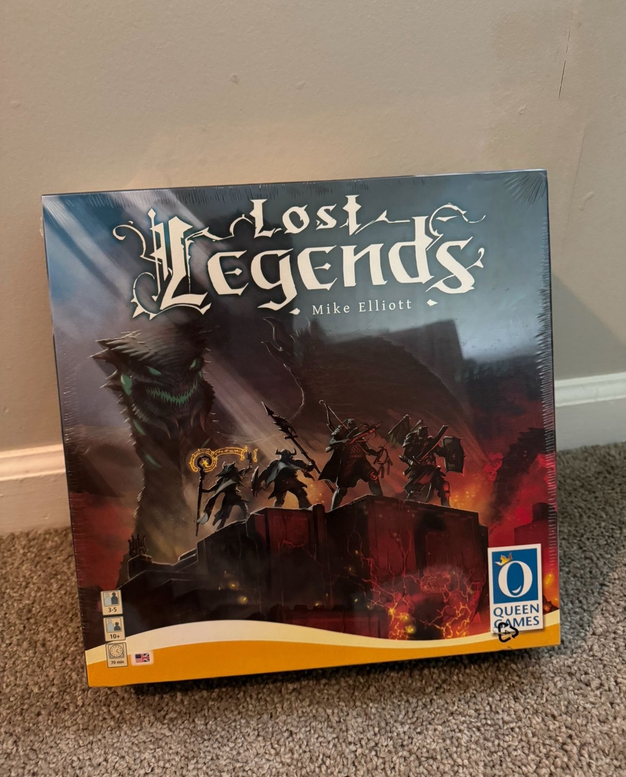 Board game Lost Legends by Queen Games