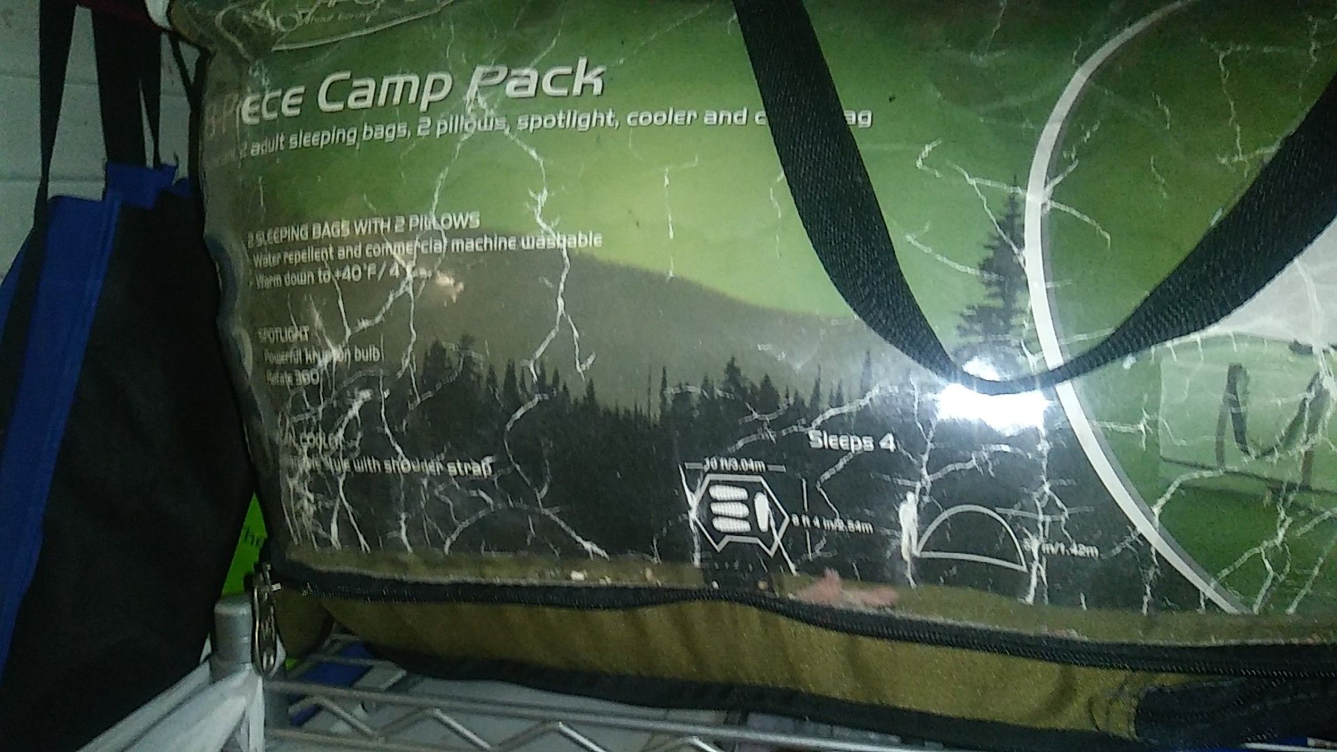 8 piece camp pack