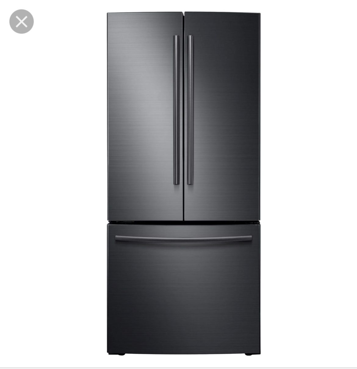 22 Cu. ft. 30Inch French Door Refrigerator (Stainless Platinum) for