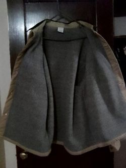 Barn Coat Brown Blanket Lined Chore Jacket
