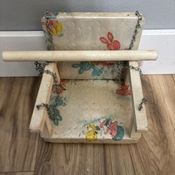 Vintage Hanging Doll Swing 