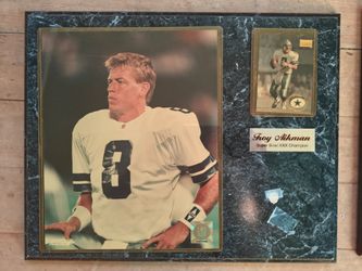 Troy Aikman plaque