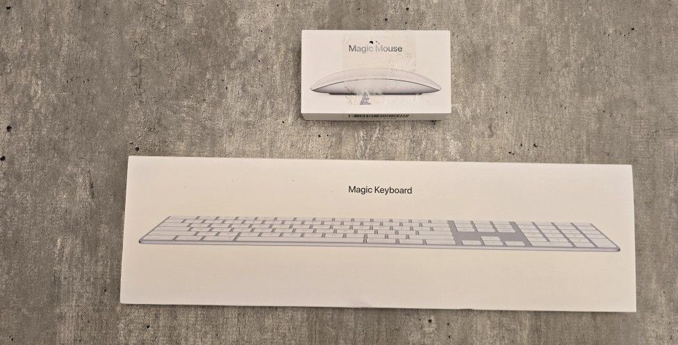 Apple Magic Keyboard W/ Numeric Keypad And Magic Mouse 2