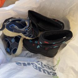 Size 6 Snow Boots And Sandals