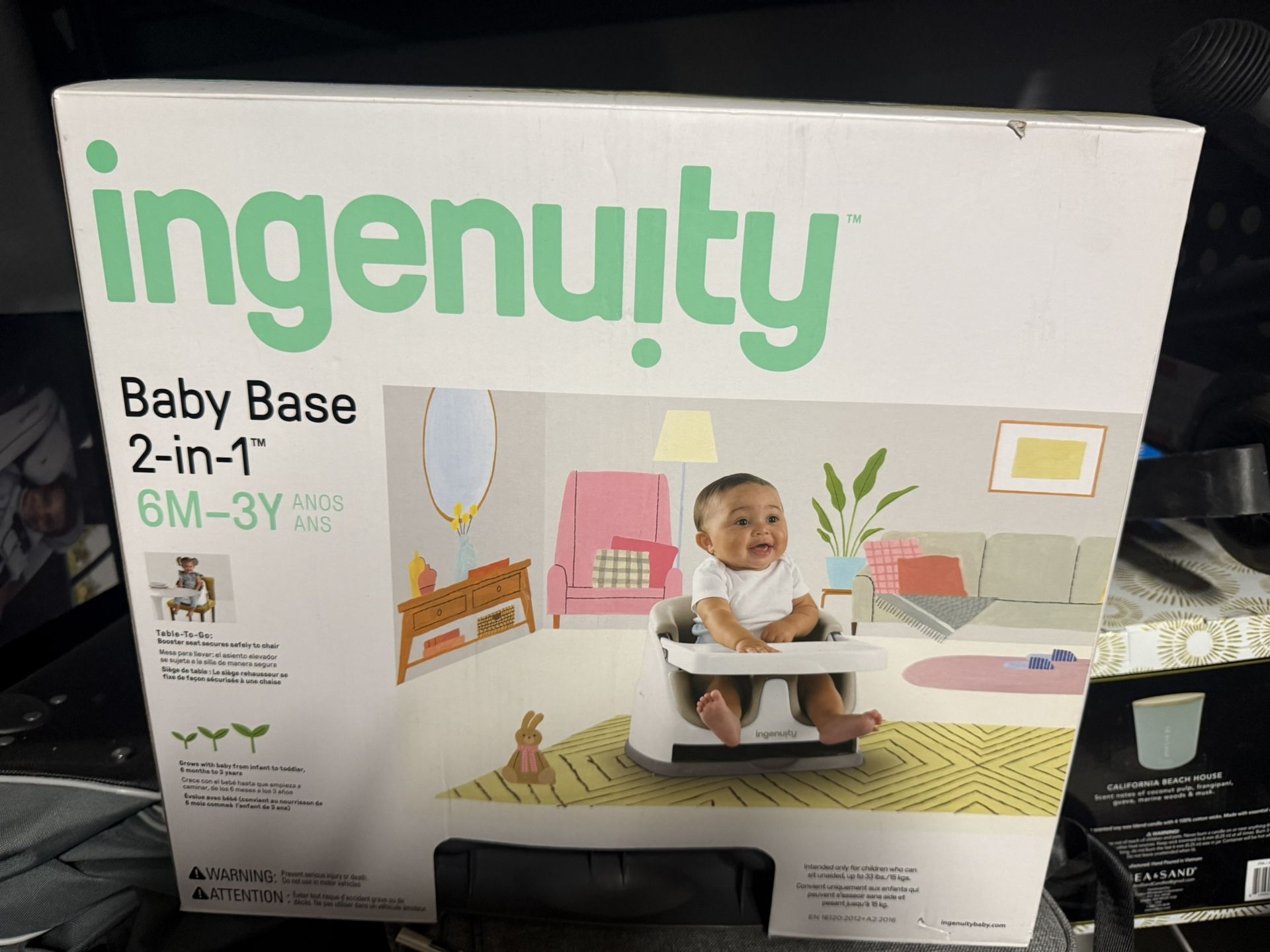 Baby Seat Base And Tray
