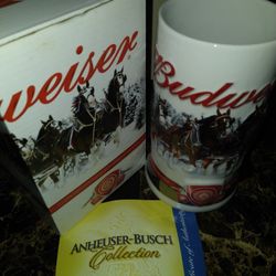 2011 Budweiser Holiday Stein