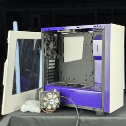 Gaming PC case NZXT H500 ATX Mid-Tower Case with Arctic Freezer 7 Pro CPU Cooler
