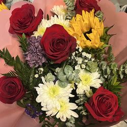 Roses Red bouquet of roses  multiple colors available-natural roses flowers