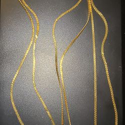 14KT Yellow Gold 30" Snake Chain