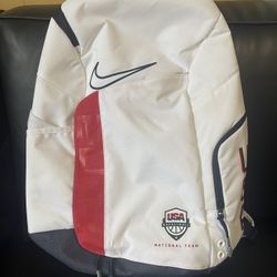 Nike Hoops Elite Team USA Basketball Backpack White