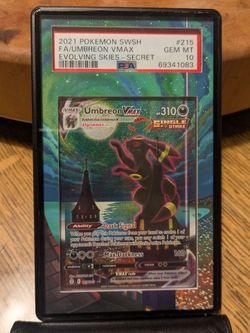 Pokemon PSA 10 'Moonbreon' Umbreon VMAX