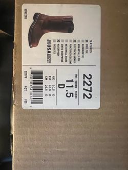Red Wing Work Boots size 11.5