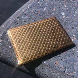 Golden Fashionable Wallet 