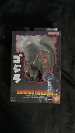 Burning Godzilla action figure