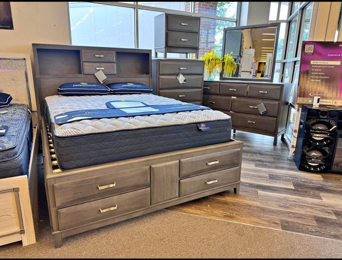 Beds , Bedroom Set , Xtra Storage , Drawers , Dressers 