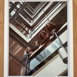 Beatles original print  frame included by Angus MCbean 1969 awesome piece