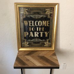 Gold Framed Wall Art