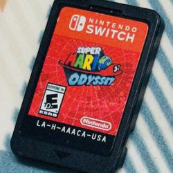 Super Mario Odyssey (Nintendo Switch, 2017) Cartridge Only Tested/Works