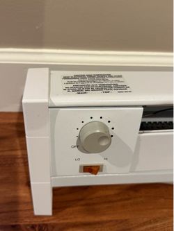 Fahrenheit Portable Electric Baseboard Heater (Model FBE15002CA) – Excellent Condition!