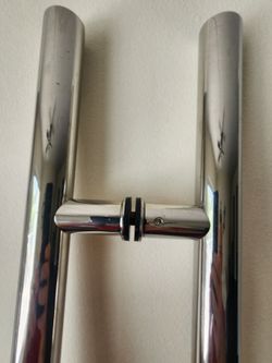 2 Sets of Commercial Stainless Steel Glass Door Pull Handles
